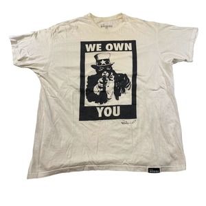 No Bad Ideas We Own You Graphic Tee Thrifted Vintage Style Size 2XL